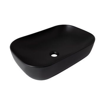 Раковина-чаша Qtap Robin 610х400х145 Matt black QT132143PMBMBN SD00052909 фото