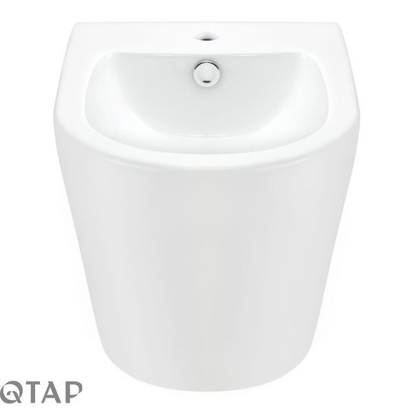 Біде підвісне Qtap Scorpio 515x370x350 White QT14551380GW SD00042530 фото