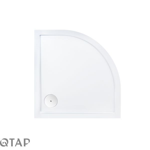 Душовий піддон Qtap Robin 308812C 80x80x12 см + сифон SD00046984 фото