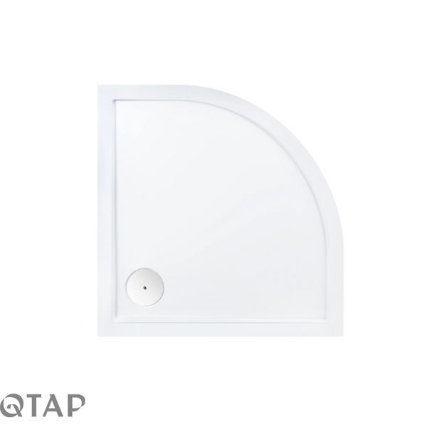 Душовий піддон Qtap Robin 308812C 80x80x12 см + сифон SD00046984 фото