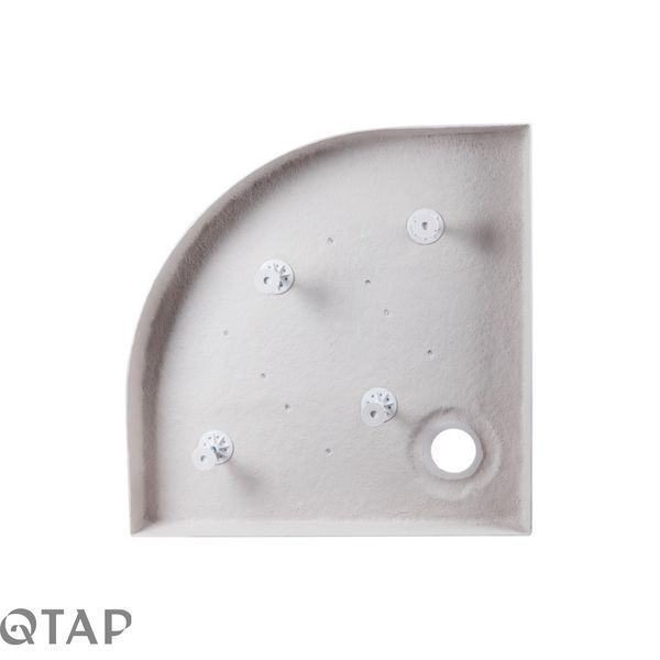 Душовий піддон Qtap Robin 308812C 80x80x12 см + сифон SD00046984 фото