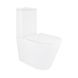 Унитаз-компакт Qtap Scorpio безободковый Ultra Quiet с сиденьем Soft-close QT14222125AUQW SD00050897 фото 1