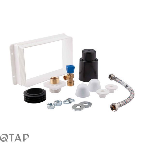 Набор инсталляция 4 в 1 Qtap Nest ST с круглой панелью смыва QT0133M425V1163GB SD00040863 фото