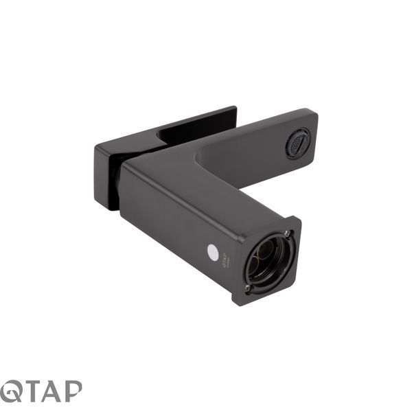 Змішувач для раковини Qtap Gemini (з гігієнічним душем) QTGEM272GMB45692 Gunmetal Black PVD SD00051816 фото