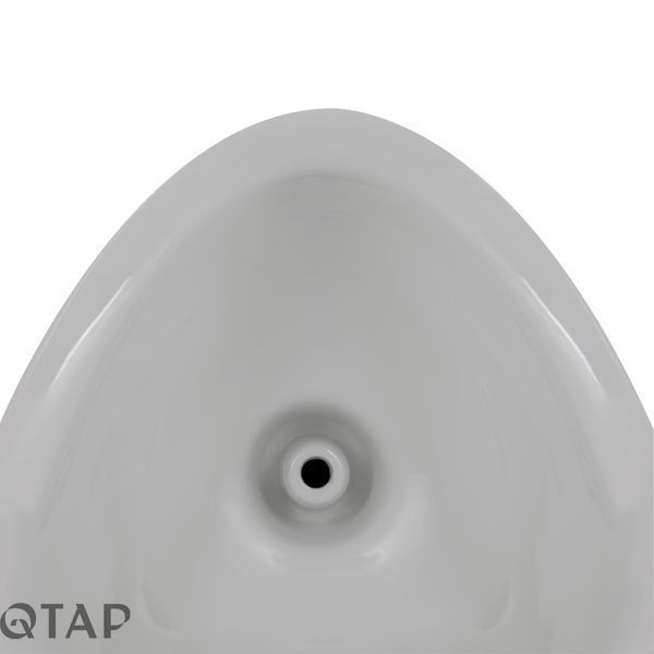 Пісуар підвісний Qtap Crow з краном-дозатором 390х330х660 White QT0588112HW SD00045970 фото