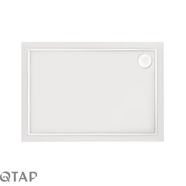 Душовий піддон Qtap Tern 3012812 120x80x12 см + сифон SD00046991 фото