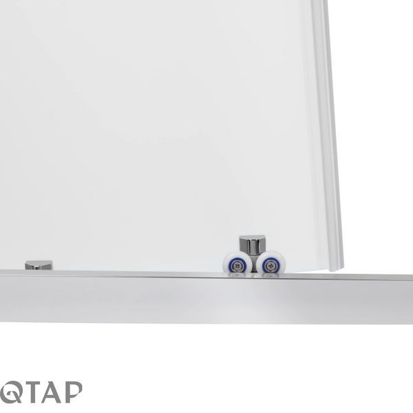 Набір Qtap душова кабіна Taurus CRM1011SC6 Clear 100х100 см + піддон Tern 301112 SD00045637 фото