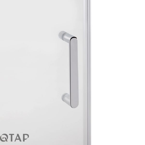 Набір Qtap душова кабіна Taurus CRM1011SC6 Clear 100х100 см + піддон Tern 301112 SD00045637 фото
