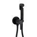 Набор для гигиенического душа Qtap Inspai-Varius округлый QTINSVARBСRV00440001 Black Matt SD00035723 фото 3