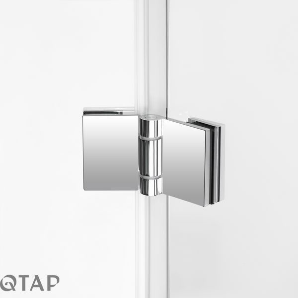 Набор Qtap душевая кабина Capricorn CRM1011SC6 Clear 2020x1000x1000 мм + поддон Tern 301112 100x100x12 см с сифоном SD00048930 фото
