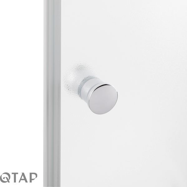 Набір Qtap душова кабіна Presto CRM1099AP5 Pear 1970x900x900 мм + піддон Robin 309912C 90x90x12 см з сифоном SD00048938 фото
