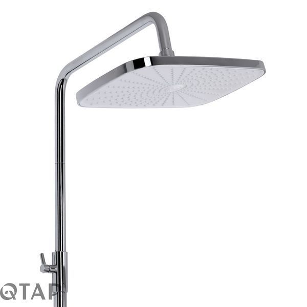 Душова система універсальна Qtap Gemini на три споживача (з виливом) QTGEM111CRW45687 Chrome/White SD00051811 фото
