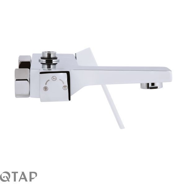 Душова система універсальна Qtap Gemini на три споживача (з виливом) QTGEM111CRW45687 Chrome/White SD00051811 фото