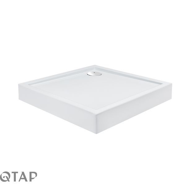 Набір Qtap душова кабіна Presto CRM1099SP5 Pear 1970x900x900 мм + піддон Tern 309912C 90x90x12 см з сифоном SD00048939 фото