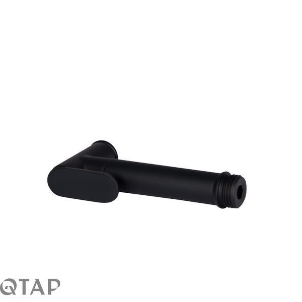 Лійка для гігієнічного душу Qtap Rucni округла QT889910842855OB Black Matt SD00048964 фото