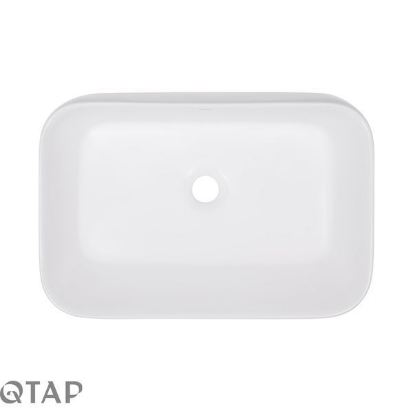 Раковина-чаша Qtap Scorpio 550х390х120 White QT14112243WN SD00052894 фото