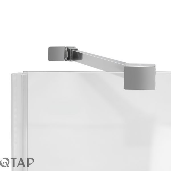 Душова кабіна Qtap CAPRICORN CRM1011SC6 100х100 см, скло Clear 6 мм, CalcLess, без піддона SD00039712 фото