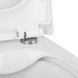 Готовое решение Qtap для ванной комнаты: подвесной унитаз Tern Rimless + комплект инсталляции Nest 4 в 1 (линейная клавиша Chrome) SD00043018 фото 5