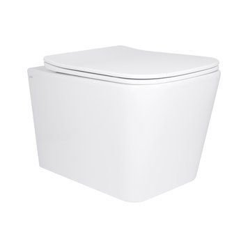 Унитаз подвесной Qtap Tern Ultra Quiet с сиденьем с сиденьем Soft-Close WHITE QT17332303AW SD00052570 фото