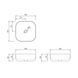 Раковина-чаша Qtap Kolibri 430х430х150 White QT1011K396WN SD00053081 фото 2