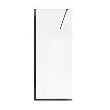 Душевая перегородка Qtap Walk-In Standard BLM209.C8 90х200 см, стекло Clear 8 мм, покрытие CalcLess SD00051925 фото