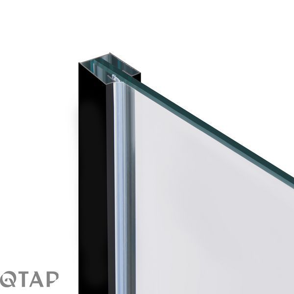 Душевая перегородка Qtap Walk-In Standard BLM209.C8 90х200 см, стекло Clear 8 мм, покрытие CalcLess SD00051925 фото
