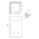 Душевая перегородка Qtap Walk-In Standard BLM209.C8 90х200 см, стекло Clear 8 мм, покрытие CalcLess SD00051925 фото 2