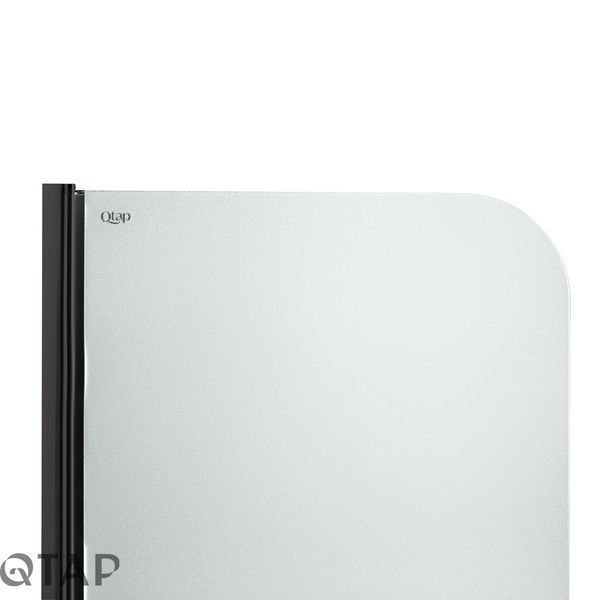 Штора на ванну Qtap Standard BLM407513APL скло Pear 6 мм, 75х130 см, ліва SD00051928 фото