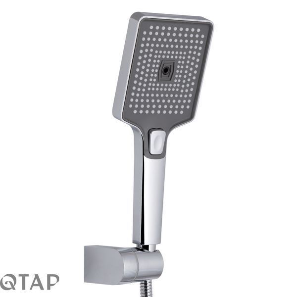 Смеситель для ванны Qtap Aries (c душевым гарнитуром) QTARI259CRM45559 Chrome SD00051683 фото