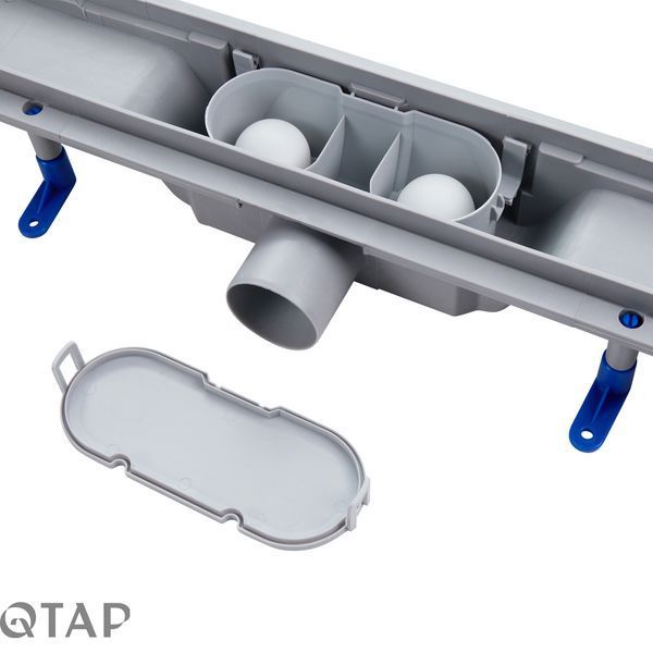 Трап Qtap Dry Tile304-800 линейный с сухим затвором под плитку 800 мм SD00045320 фото