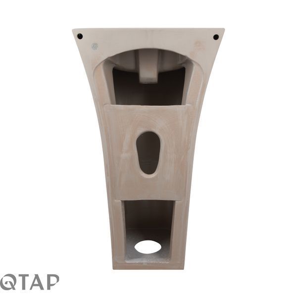 Раковина напольная моноблок Qtap Crow 450x435x835 White QT0511G315WN SD00053087 фото